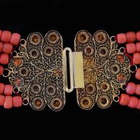 Antique coral necklace - image 4