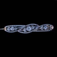 BelleEpoque platina broche - afbeelding 3