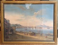 Pair Grand Tour views of Naples - image 2