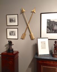 Four gilt wooden arrows - image 2