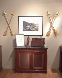 Four gilt wooden arrows - image 3