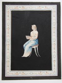 Set of eight gouache drawings - image 4