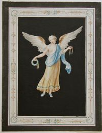 Set of eight gouache drawings - image 6