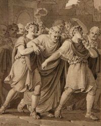 Jacques Kuyper: study drawing for 'Censor Cato' - image 1