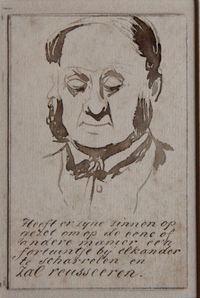 Pieter van Loon: seven small drawings 'Character Studies' - image 2