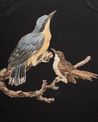 Eight drawings of birds - image 1