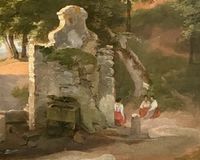 Gustaf Palm: A well near Ariccia - image 3