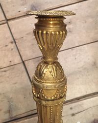 Pair neoclassical ormolu flambeaux - image 7