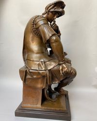 F. Barbedienne: Lorenzo de'Medici naar Michelangelo - afbeelding 9