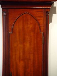 A fine English mahogany longcase clock with pagoda top by James Gibb Stockton circa 1770 - image 2