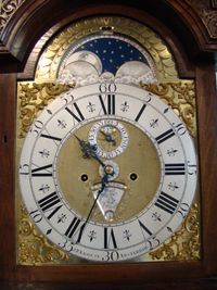 A fine Dutch burr walnut striking longcase clock J P Kroese Amsterdam circa 1730 - image 2