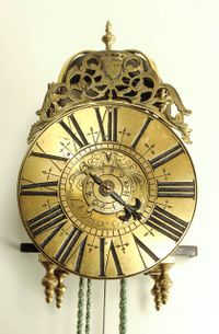 A small French alarm lantern timepiece, by Le Doux, circa 1730 - image 3