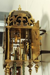 A small French alarm lantern timepiece, by Le Doux, circa 1730 - image 5