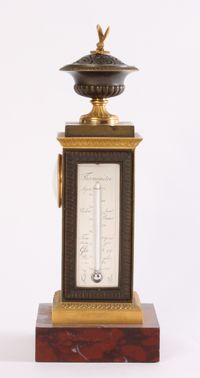 A rare and attractive French Charles X bronze and ormolu desk compendium, circa 1830 - image 4