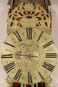 A good French brass striking alarm lantern clock Rouelle A Bayeux, circa 1730 - image 3