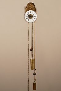 A miniature German Black Forest alarm so-called 'Sorg' wall timepiece, circa 1840 - image 2
