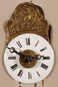 A miniature German Black Forest alarm so-called 'Sorg' wall timepiece, circa 1840 - image 1