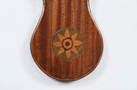 A good English mahogany inlaid wheelbarometer by L. Giannal Salop, circa 1820. - image 3
