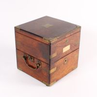Een Engelse palissander 56-uurs chronometer, door Joseph Sewill, omsteeks 1870 - afbeelding 4