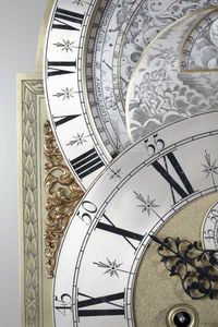 A rare Dutch burr walnut longcase clock with planisphere dial by Andries Vermeulen, Amsterdam, circa 1730 - image 4