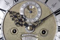 A rare Dutch burr walnut longcase clock with planisphere dial by Andries Vermeulen, Amsterdam, circa 1730 - image 7