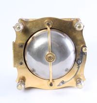 A small horizontal alarm table clock with push repeat, by P.I. Radzinski, circa 1750 - image 4