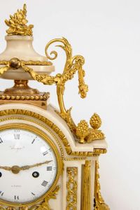 A French Louis XVI ormolu mounted marble mantel clock, circa 1780 - image 2