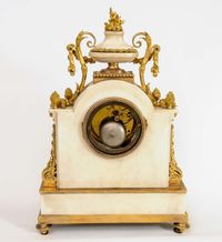 A French Louis XVI ormolu mounted marble mantel clock, circa 1780 - image 3