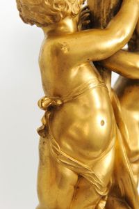 A pair of large gilt bronze and marble figural lamps attributed to E.F. Caldwell, circa 1900 - image 5