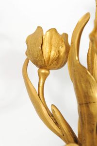 A pair of large gilt bronze and marble figural lamps attributed to E.F. Caldwell, circa 1900 - image 2