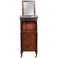 A French Louis XVI mahogany original shavers-pedestal (table), circa 1800 - image 1