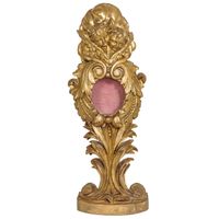 A late 18th century giltwood relic or watch stand - image 1