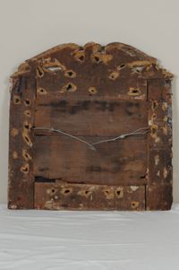 Een fraaie Engelse origineel vergulde spiegel, omstreeks 1700 - afbeelding 6
