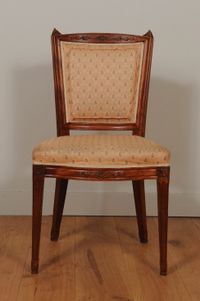 A set of eight Dutch mahogany dining chairs, circa 1800 - image 10