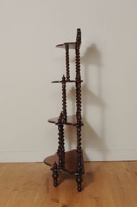 Nice and good looking étagère side table from Holland. - image 5