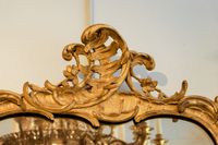 A Dutch giltwood mirror, mid-18th Century - image 6