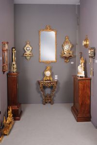 A Dutch giltwood mirror, mid-18th Century - image 7