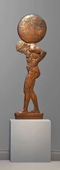 An imposing pair of bronze high relief wall decorations, circa 1925 - image 4