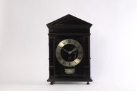 An early Dutch ebony and silvered 'Hague clock', by Christiaan Reynaert Haghe, circa 1665 - image 2