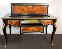 An imposing Swiss mandoline and 'bells-in-sight' interchangeable six cylinder music box and desk, by Samuel Troll, circa 1880 - image 3