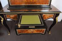 An imposing Swiss mandoline and 'bells-in-sight' interchangeable six cylinder music box and desk, by Samuel Troll, circa 1880 - image 4