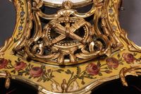 A Swiss Louis XVI 'vernis Martin' musical bracket clock on wall bracket, dated 1784 - image 5