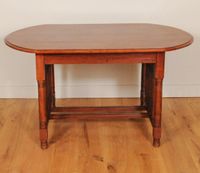 A Dutch Art Deco mahogany dining room set of a table and four chairs, circa 1920 - image 3