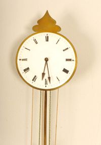 A Vienna brass quarter striking so-called 'Brettl' wall clock, circa 1835 - image 2