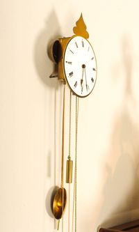 A Vienna brass quarter striking so-called 'Brettl' wall clock, circa 1835 - image 3