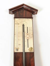 A French rosewood stick barometer, by Adams, circa 1830 - image 4