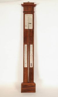 A French rosewood stick barometer, by Vion, circa 1840 - image 2