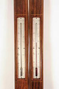 A French rosewood stick barometer, by Vion, circa 1840 - image 3