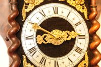 A good Dutch Zaanse rosewood wall clock, by Cornelis van Rossen, circa 1700 - image 4