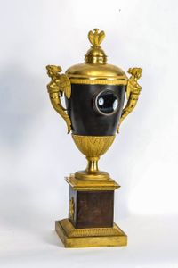 An exceptionally rare French gilt and patinated bronze night projection timepiece, by Bofenschen, Paris, early 19th century - image 10